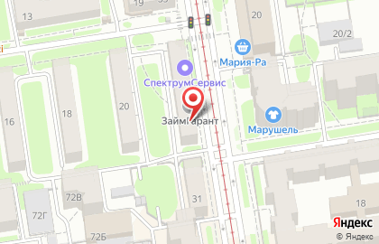 Продуктовый магазин Съестная лавка на улице Достоевского на карте