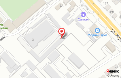 Автосервис Белый сервис в Ленинском районе на карте
