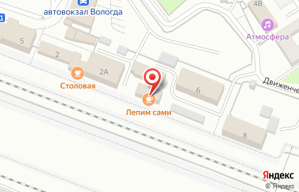 Кафе Лепим сами на карте