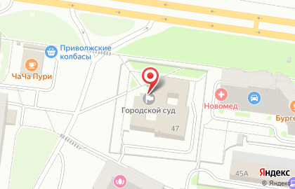 Мировые судьи в Чебоксарах на карте