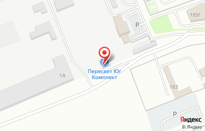 Торговая компания Пересвет-Юг Комплект на карте