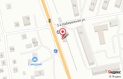 Мини-маркет Андромеда на 3-ой Набережной улице на карте