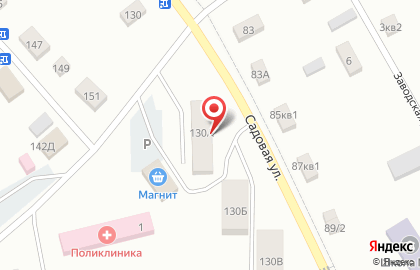 Магазин мясной продукции Мясная лавка на Садовой улице на карте
