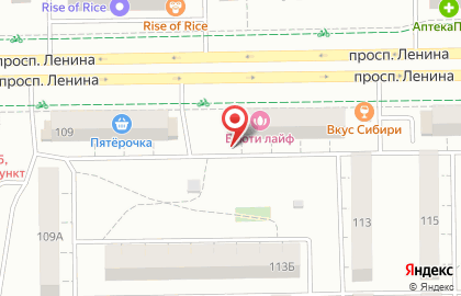 Служба быстрой доставки из ИКЕА Доставкин на проспекте Ленина на карте