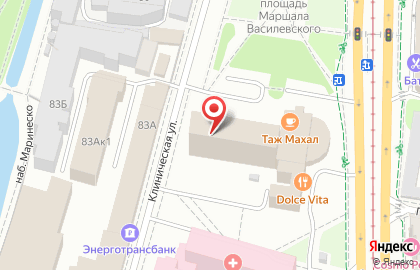 Геодезическое предприятие Гидротекс на площади Маршала Василевского на карте