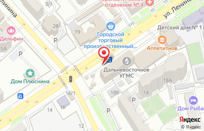 Фирменный салон МТС на улице Ленина на карте