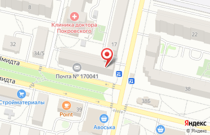 Фирменный магазин Ермолино в Твери на карте