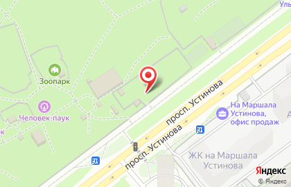Веревочный комплекс Гиббон на карте