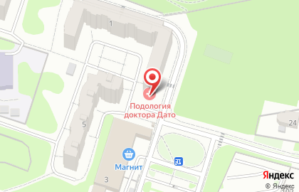 Центр подологии доктора Дато на карте