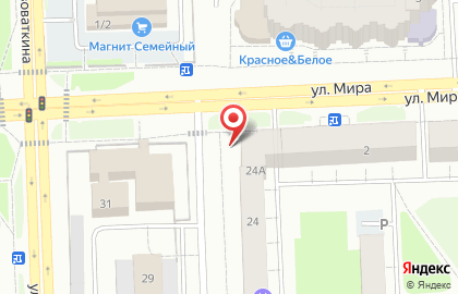 Продуктовый магазин Мясная лавка на улице Менделеева на карте