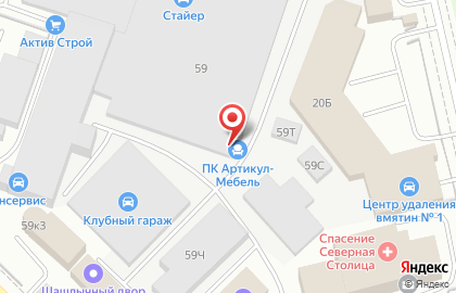Торговая компания Протэк-Санкт-Петербург на карте