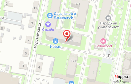 Новспецдеталь на Морозовской улице на карте