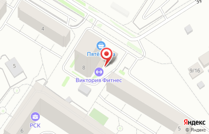 Фитнес-клуб Виктория Фитнес на улице Осипенко в Сергиевом Посаде на карте