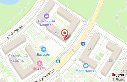 Магазин курортных товаров на Фигурной улице на карте