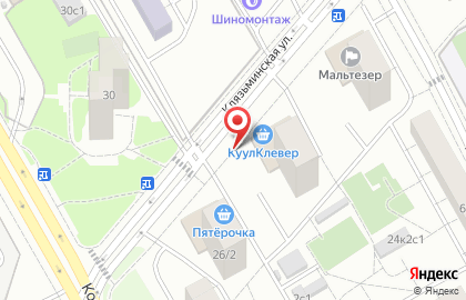 Киоск печатной продукции Медиа-Селект на Клязьминской улице на карте