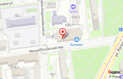 Мясной магазин в Москве на карте