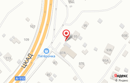 Киоск по продаже хлебобулочных изделий, с. Петровское на карте