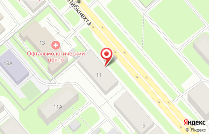 Салон красоты Сакура на улице Карла Либкнехта на карте