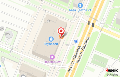 Салон Tele2 на проспекте Ленина на карте