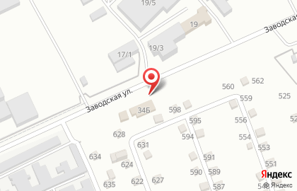 Торговая компания Новая Эра на Заводской улице на карте