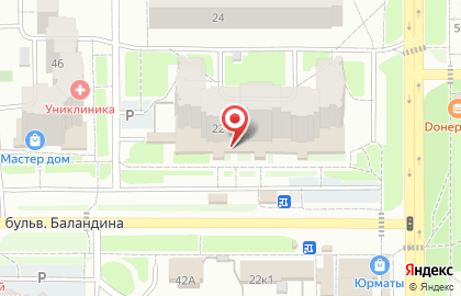Магазин Подкова на бульваре Тухвата Янаби на карте