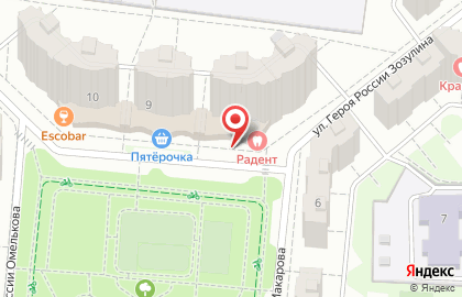 Спортивный клуб LADY`s CLUB в Московском микрорайоне на карте