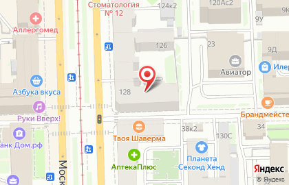 Ультра на Московском проспекте на карте