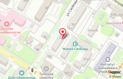 Тулица, мотоклуб на карте