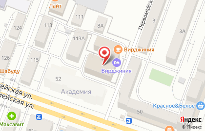 Пальмира-С в Первомайском переулке на карте