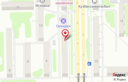 Магазин бытовой химии на проспекте Ленина на карте