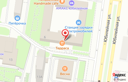 Ресторан Терраса в Автозаводском районе на карте