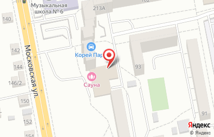 Кафе Московское на Московской улице на карте