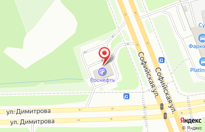 Банкомат Всероссийский банк развития регионов на Софийской улице на карте