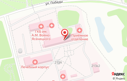 Поликлиника городская клиническая больница №10 в Краснофлотском районе на карте