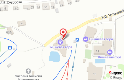 Гостинично-развлекательный комплекс Вишнёвая гора на карте