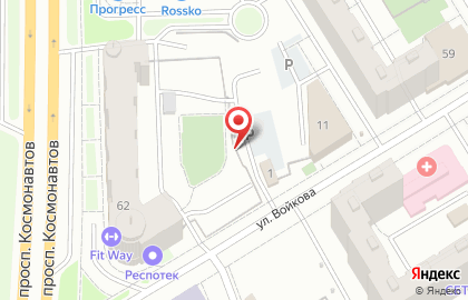 Автостоянка в Екатеринбурге на карте