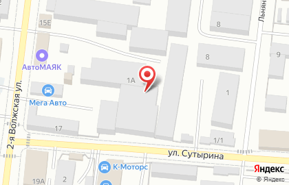 КапиталСтрой на улице Сутырина на карте