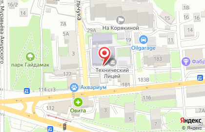 Федерация самбо и дзюдо г. Владивостока детско-юношеская спортивная общественная организация в Ленинском районе на карте