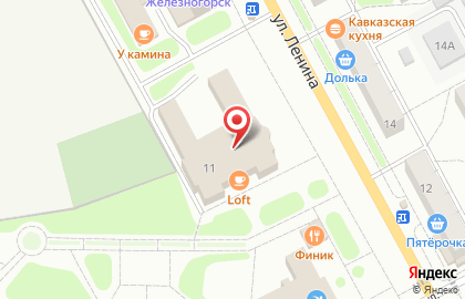 Бар Бирфест, сеть баров в Железногорске на карте