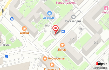 Ателье Костюмчик на Васильевской улице на карте