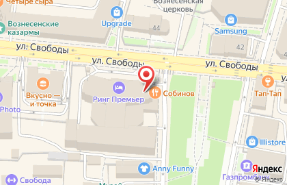 Киберспортивный клуб True Gamers в Кировском районе на карте