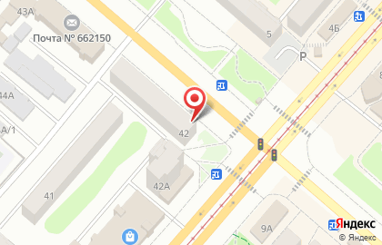 Автошкола Движение в 1-ом микрорайоне на карте