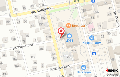 Банкомат ВТБ в Ставрополе на карте