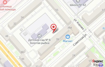 ОАО АКБ МОСОБЛБАНК на Советской улице на карте