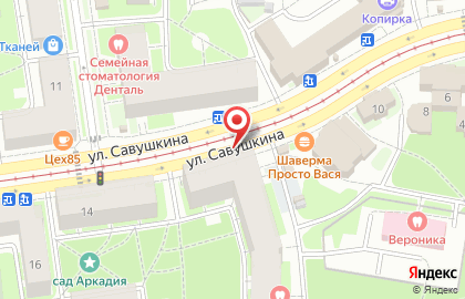 Проксима Северо-Запад на карте