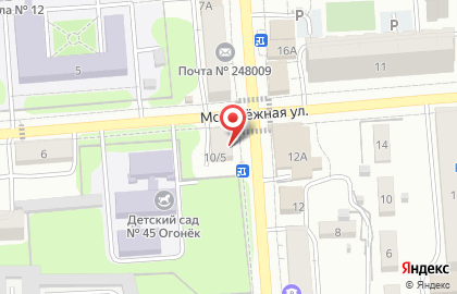 Оператор связи МТС на Молодёжной улице на карте