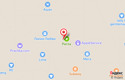 Ювелирный магазин Sunlight в ТЦ МЕГА Дыбенко на карте