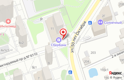 Банкомат СберБанк в Москве на карте