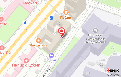 Туристическая компания Андромеда в Донском районе на карте