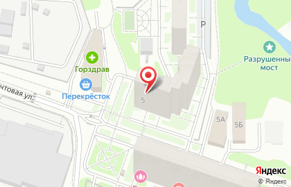 Отделение службы доставки Boxberry на Речной улице на карте